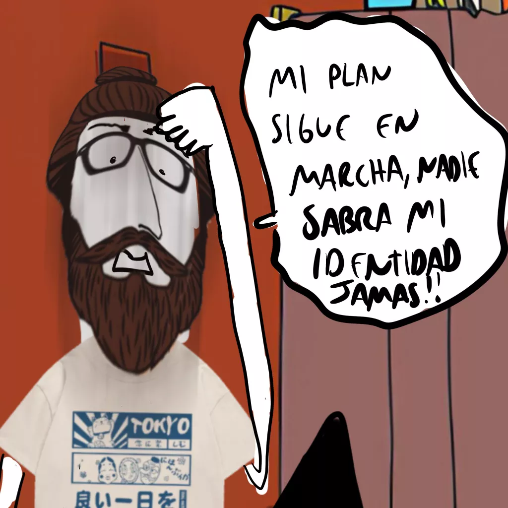 el hombre con personalidad prestada